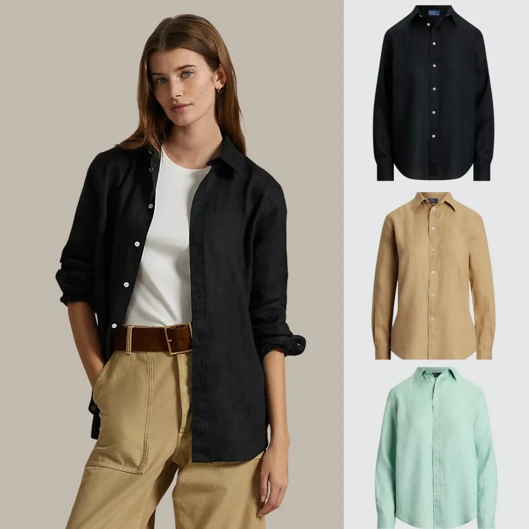 BUY 1, GET 3! CLASSIC LINEN SHIRT