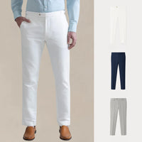 BUY 1 GET 3 – COMFORT LINE CHINO TROUSERS SET - WHITE • NAVY • GREY / S