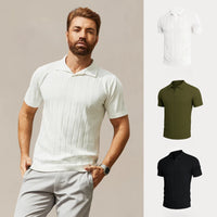 BUY 1, GET 3 – PREMIUM EDITION TEXTURED TEE SET - WHITE • GREEN • BLACK / S