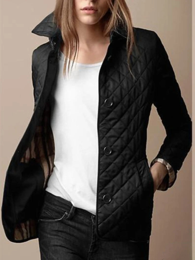 Women's Evelyn Jacket in Premium Cotton with a Refined Finish