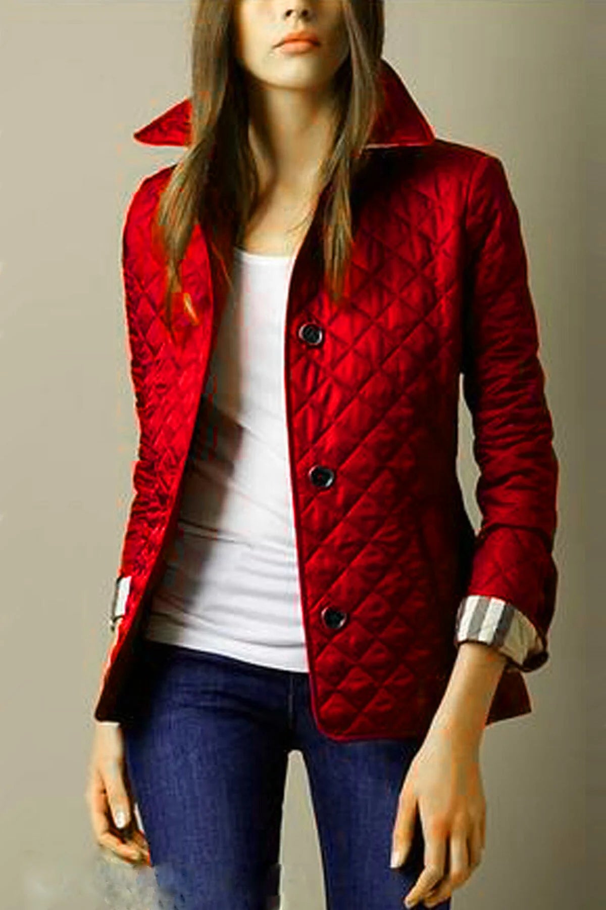 Women's Evelyn Jacket in Premium Cotton with a Refined Finish