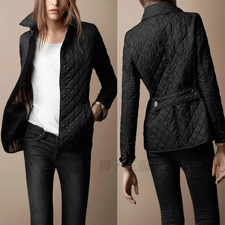 Women's Evelyn Jacket in Premium Cotton with a Refined Finish