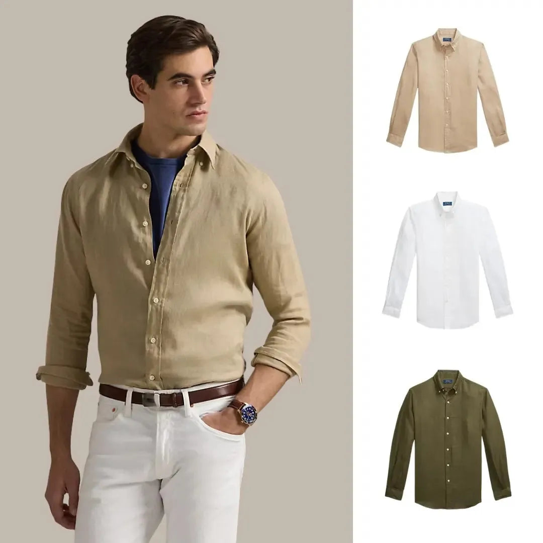 BUY 1, GET 3 — CLASSIC LINEN SHIRT